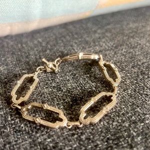 Simple silver bracelet for everyday wear